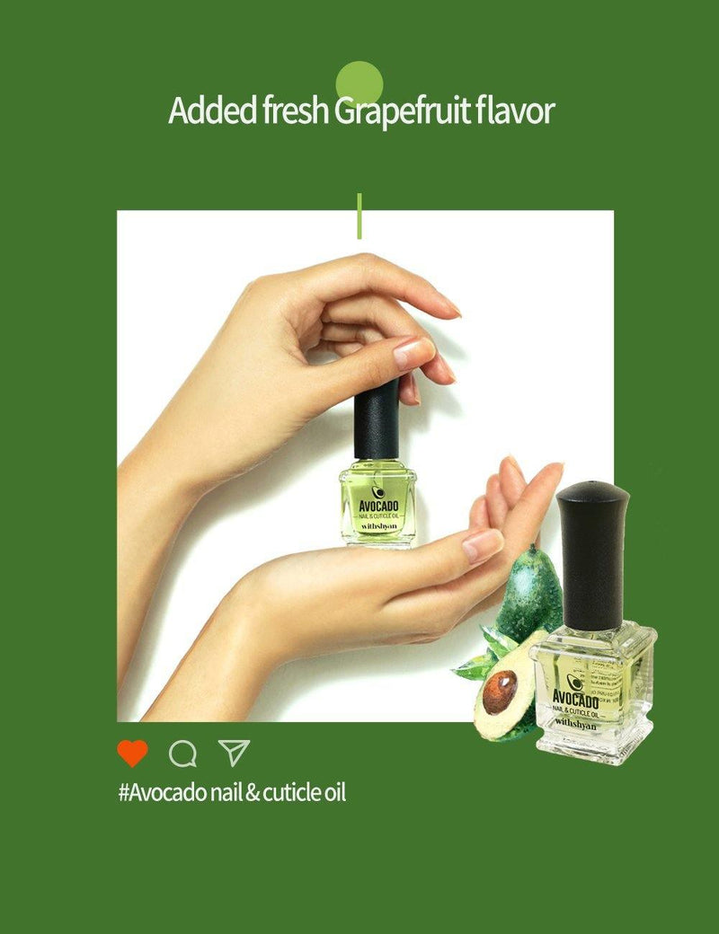 WITHSHYAN Avocado Nail & Cuticle Oil 15ml - LMCHING Group Limited