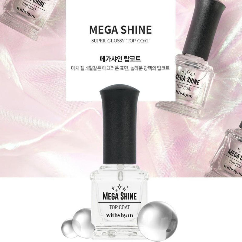 WITHSHYAN Mega Shine Top Coat 15ml - LMCHING Group Limited