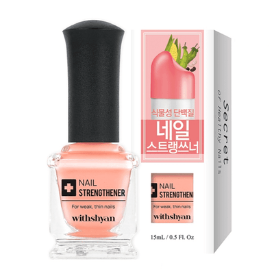 WITHSHYAN Nail Strengthener (För Svaga och Tunna Naglar) 15ml