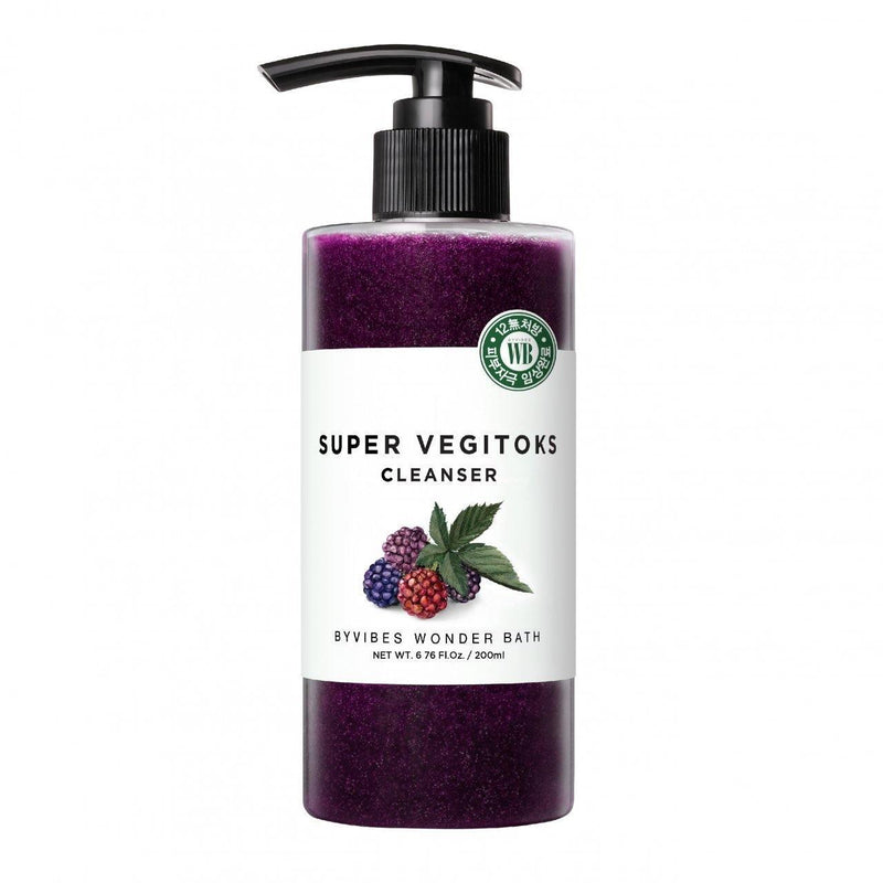 Wonder Bath Super Vegitoks Facial Purifying Cleanser Large Size (Skin Elasticity) 300ml - LMCHING Group Limited