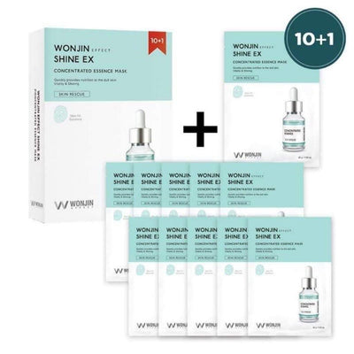 Wonjin Effect Shine Ex Concentrated Essence Mask 30ml x 11