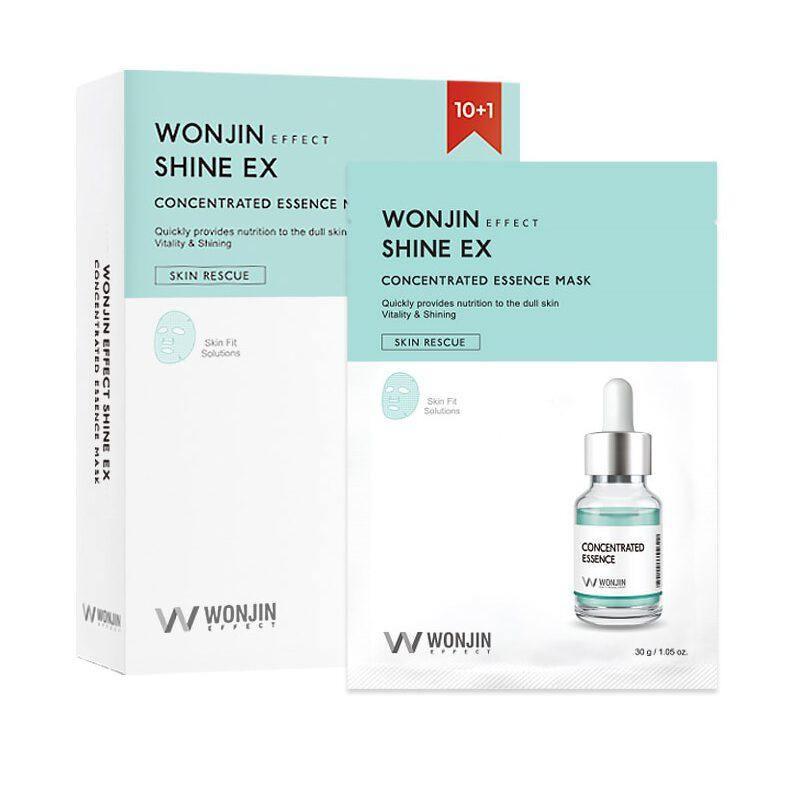 WONJIN EFFECT Shine Ex Concentrated Essence Mask 30ml x 11 - LMCHING Group Limited