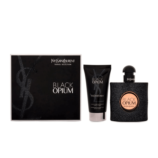YSL Black Opium Eau De Parfum Travel Set (Lotion 50ml + Eau De Parfum 30ml) - LMCHING Group Limited
