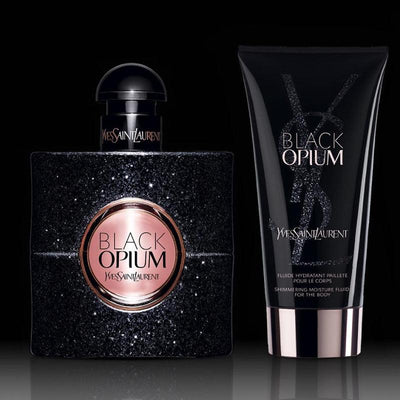 YSL Black Opium Eau De Parfum Travel Set (Lotion 50ml + Eau De Parfum 30ml) - LMCHING Group Limited