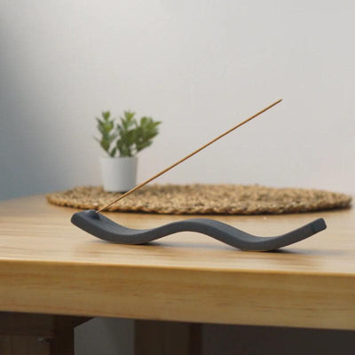 HEUNG YAU Streamlined Incense Holder (2 Colors) 1pc - LMCHING Group Limited