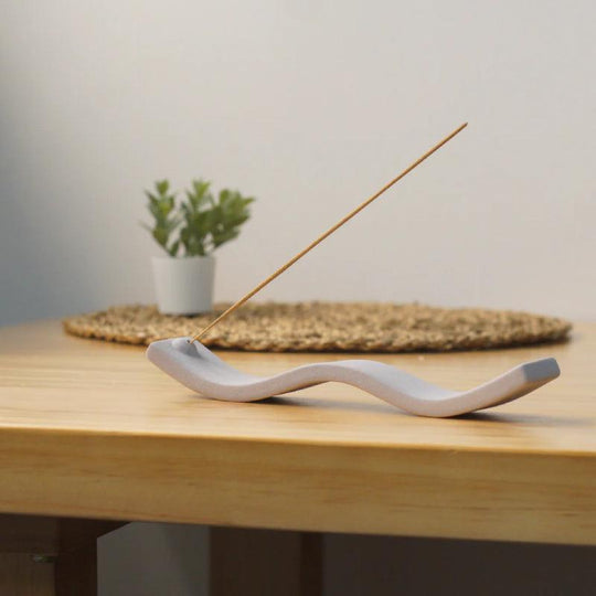 HEUNG YAU Streamlined Incense Holder (2 Colors) 1pc - LMCHING Group Limited