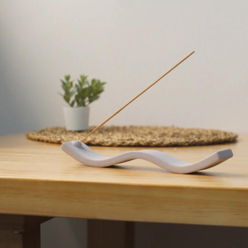 HEUNG YAU Streamlined Incense Holder (2 Colors) 1pc - LMCHING Group Limited