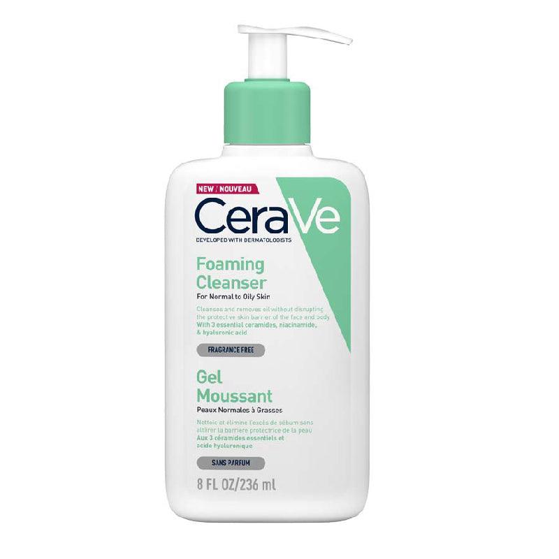 CeraVe Foaming Cleanser For Normal To Oily Skin 236ml / 473ml - LMCHING Group Limited